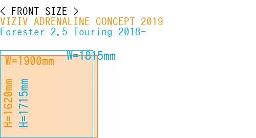 #VIZIV ADRENALINE CONCEPT 2019 + Forester 2.5 Touring 2018-